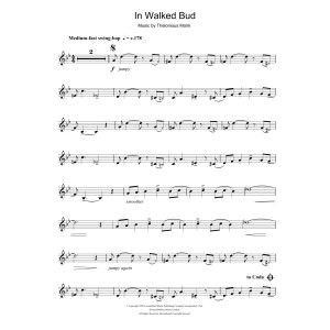 In Walked Bud